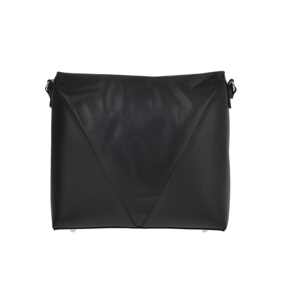 Geanta de umar din piele naturala Chiara Canotti CC0857, Negru, #1, Bagsy