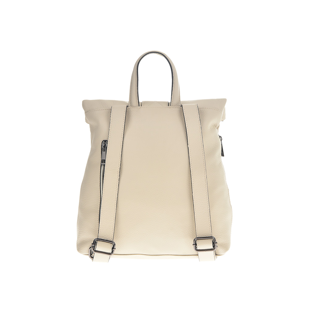 Rucsac dama din piele naturala, Chiara Canotti CC0873, Bej, #3, Bagsy