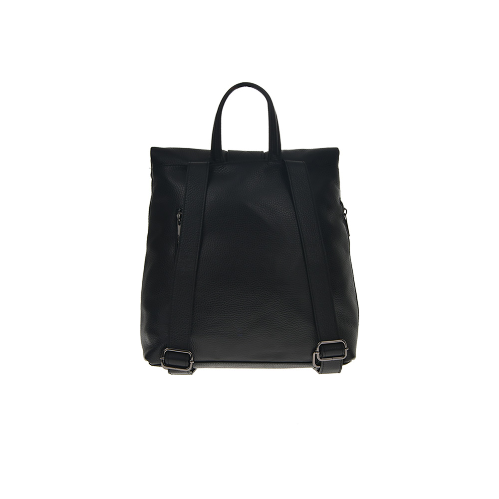 Rucsac dama din piele naturala, Chiara Canotti CC0873, Negru, #3, Bagsy