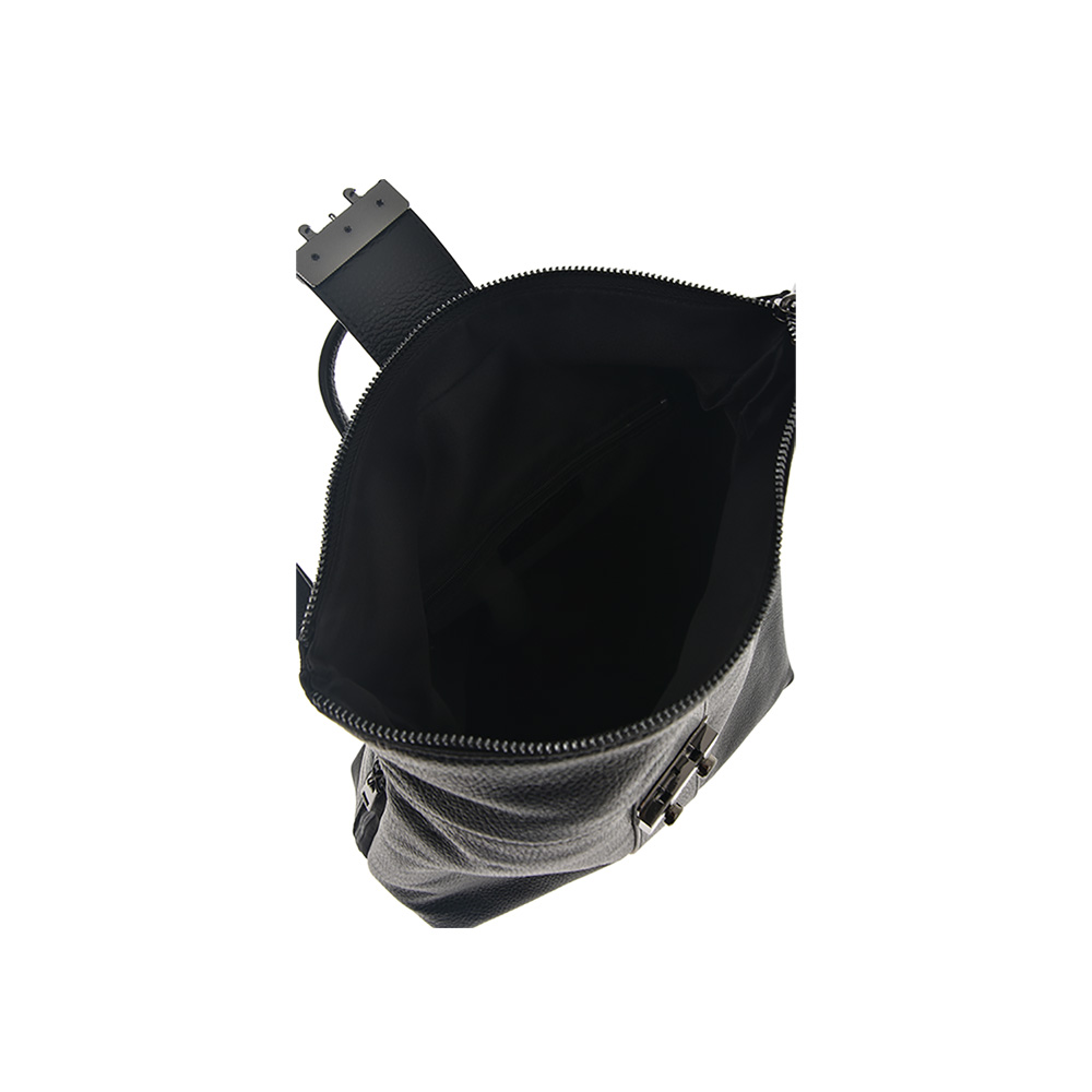 Rucsac dama din piele naturala, Chiara Canotti CC0873, Negru, #5, Bagsy