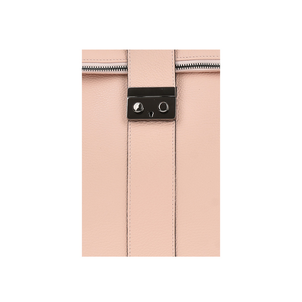 Rucsac dama din piele naturala, Chiara Canotti CC0873, Roz, #4, Bagsy