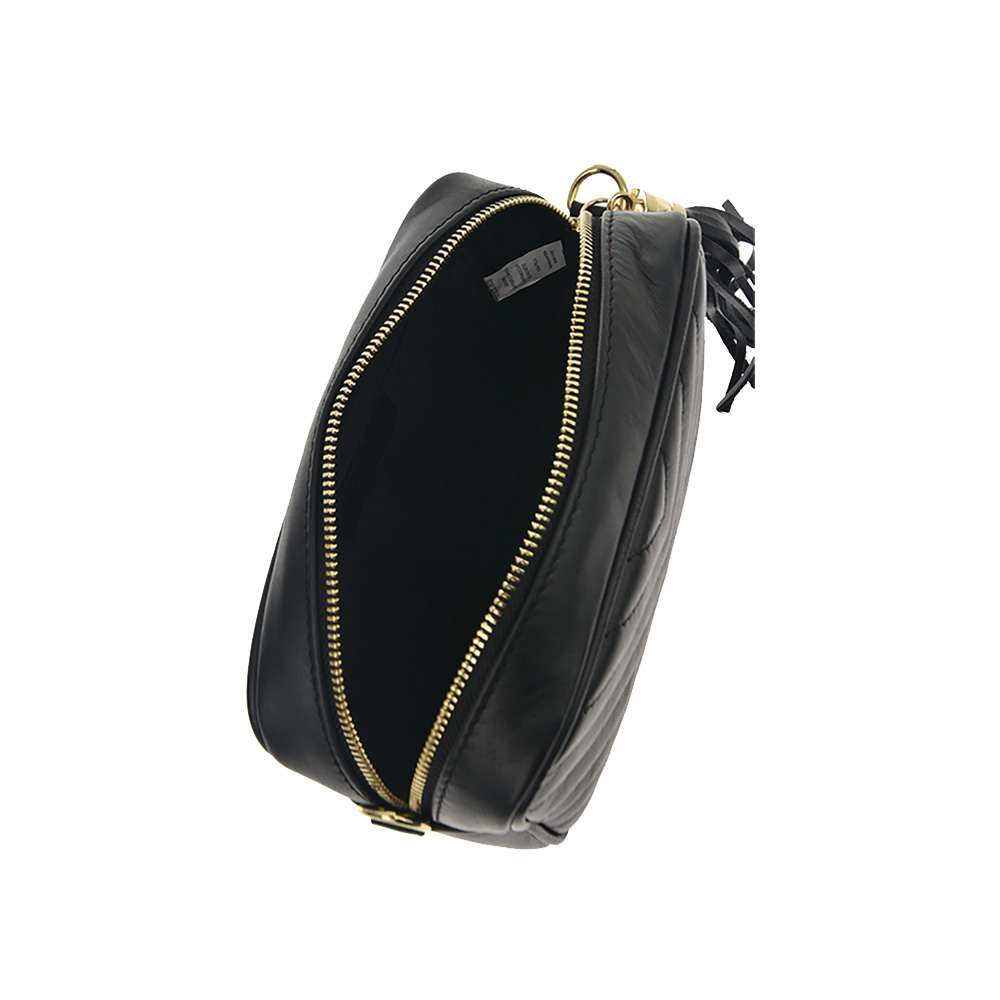 Geanta dama din piele naturala Chiara Canotti CC0888, Negru, #5, Bagsy