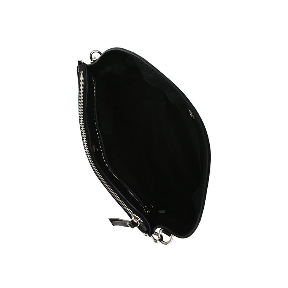 Geanta dama din piele naturala Chiara Canotti CC0892, Negru, #5, Bagsy