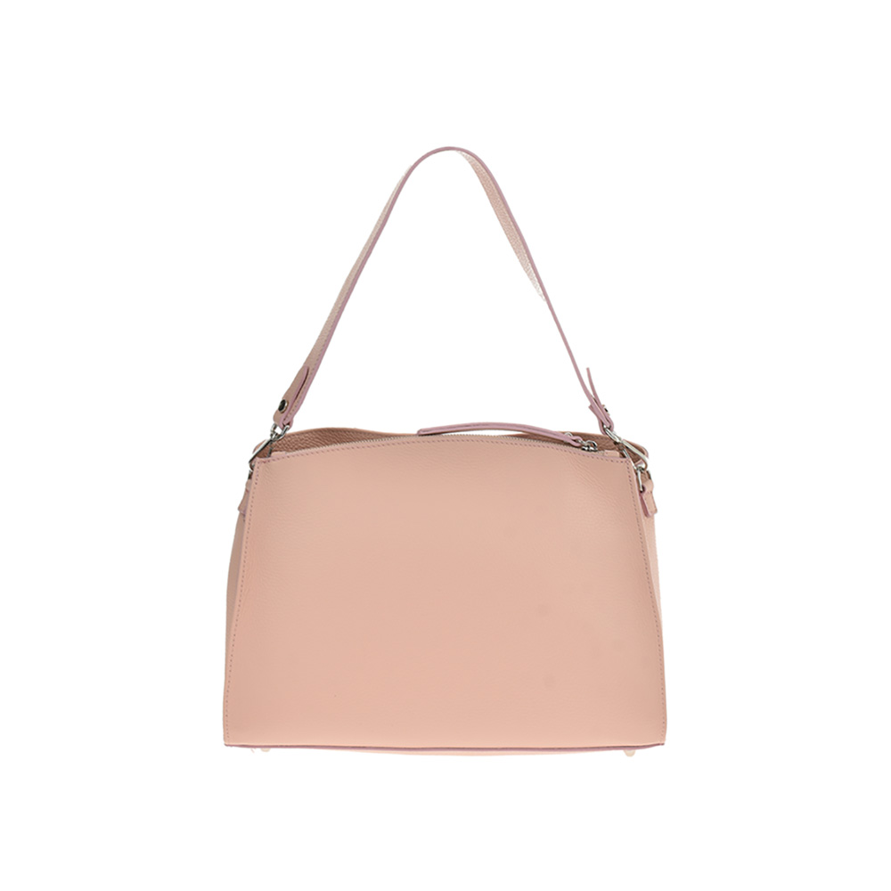 Geanta dama din piele naturala Chiara Canotti CC0892, Roz, Nr. 3, Bagsy