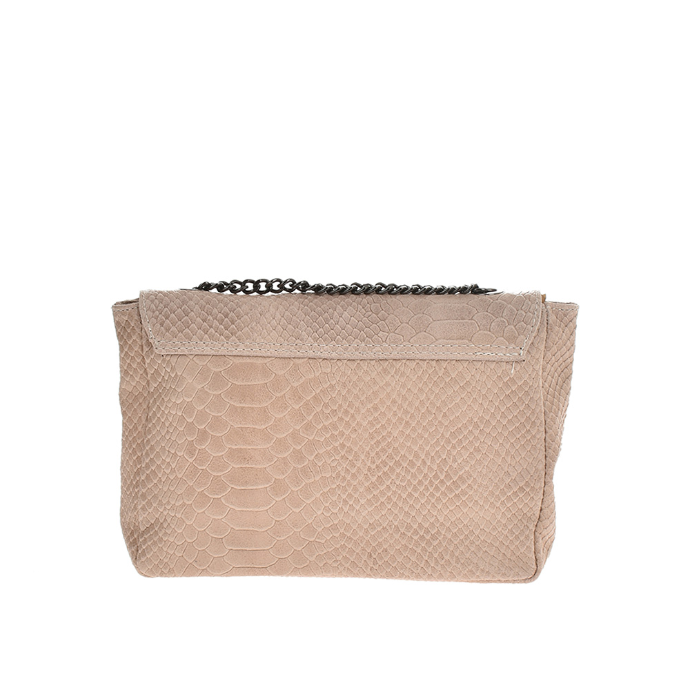 Geanta dama din piele naturala Chiara Canotti CC0893, Roz prafuit, #3, Bagsy