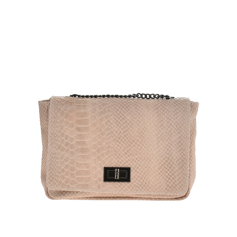 Geanta dama din piele naturala Chiara Canotti CC0893, Roz prafuit, #1, Bagsy