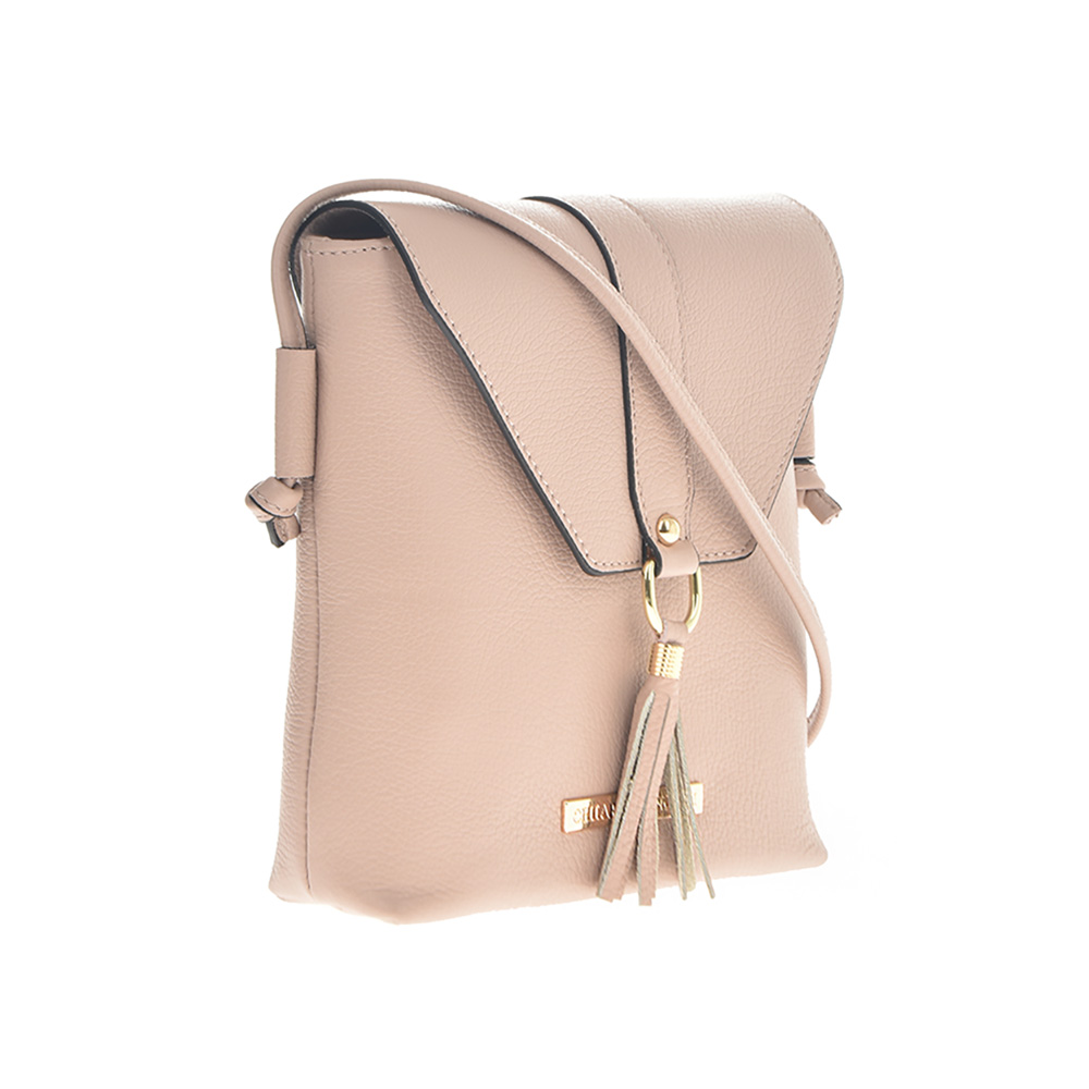 Geanta dama din piele naturala Chiara Canotti CC0894, Roz prafuit, #2, Bagsy