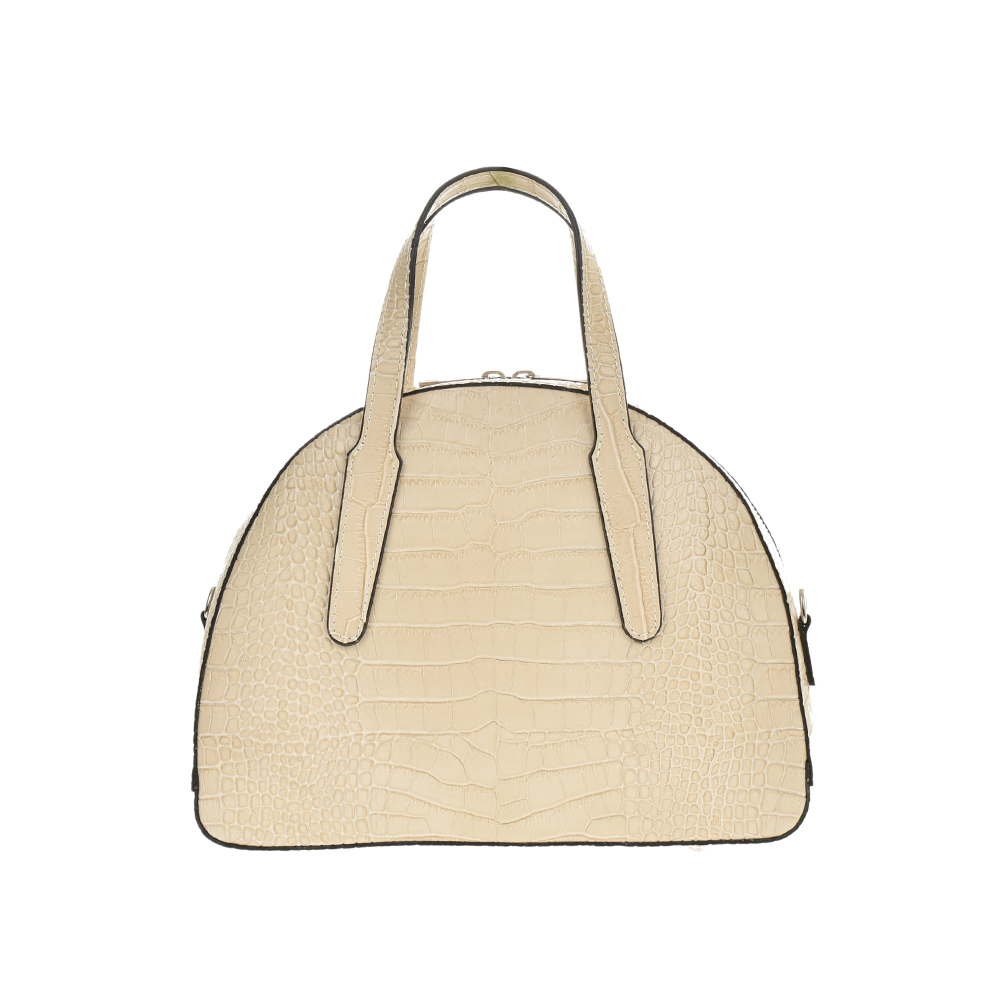 Geanta de mana din piele naturala Chiara Canotti CC0898, Bej, #3, Bagsy