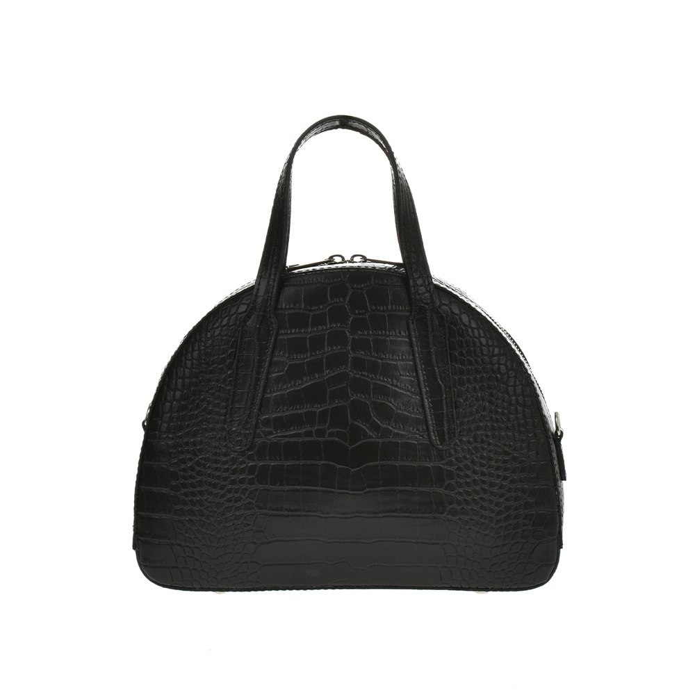 Geanta de mana din piele naturala Chiara Canotti CC0898, Negru, #3, Bagsy