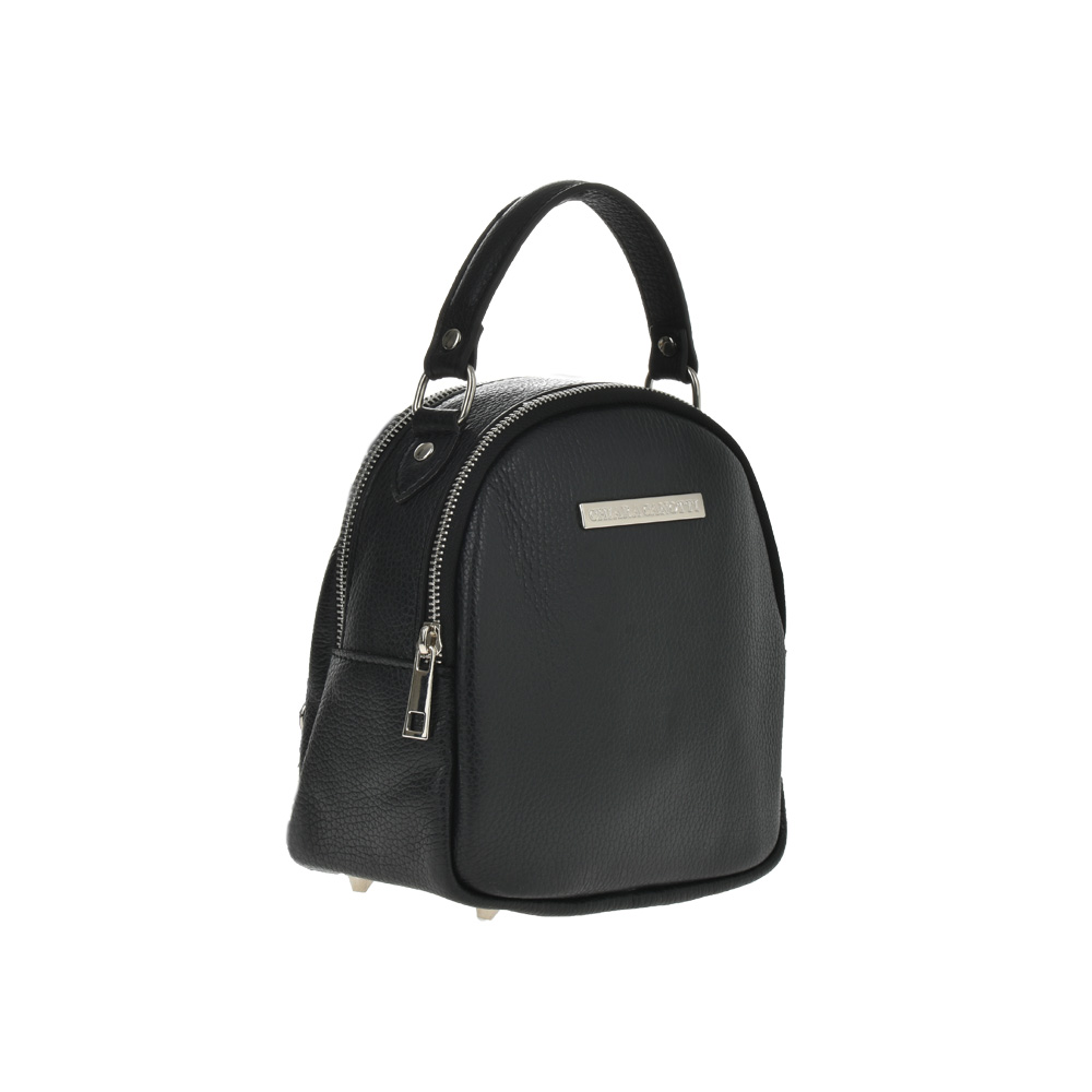 Rucsac dama din piele naturala Chiara Canotti CC0921, Negru, #2, Bagsy