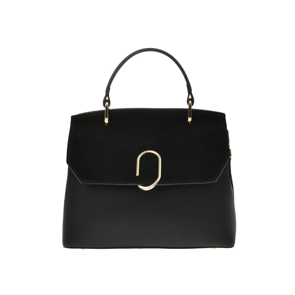 Geanta dama din piele naturala Chiara Canotti CC0927, Negru, #1, Bagsy