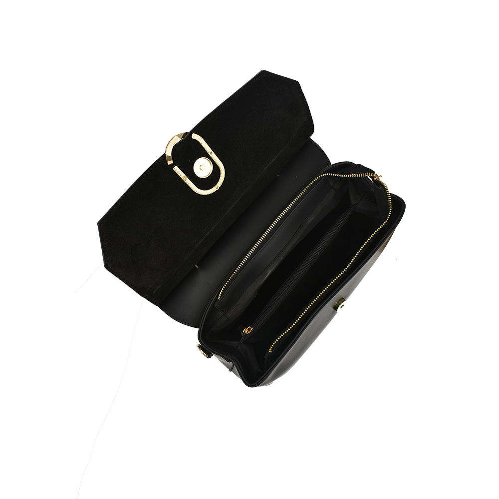 Geanta dama din piele naturala Chiara Canotti CC0927, Negru, #4, Bagsy