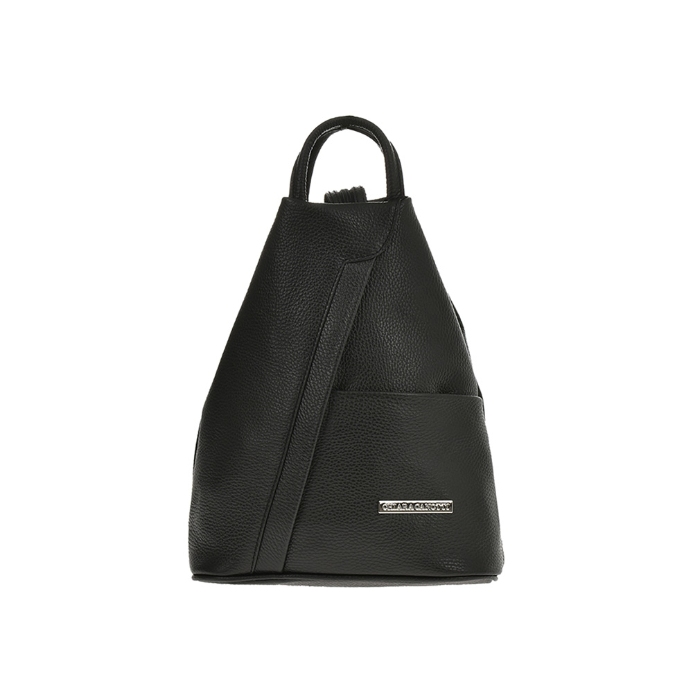 Rucsac dama din piele naturala Chiara Canotti CC0947, Negru, #1, Bagsy