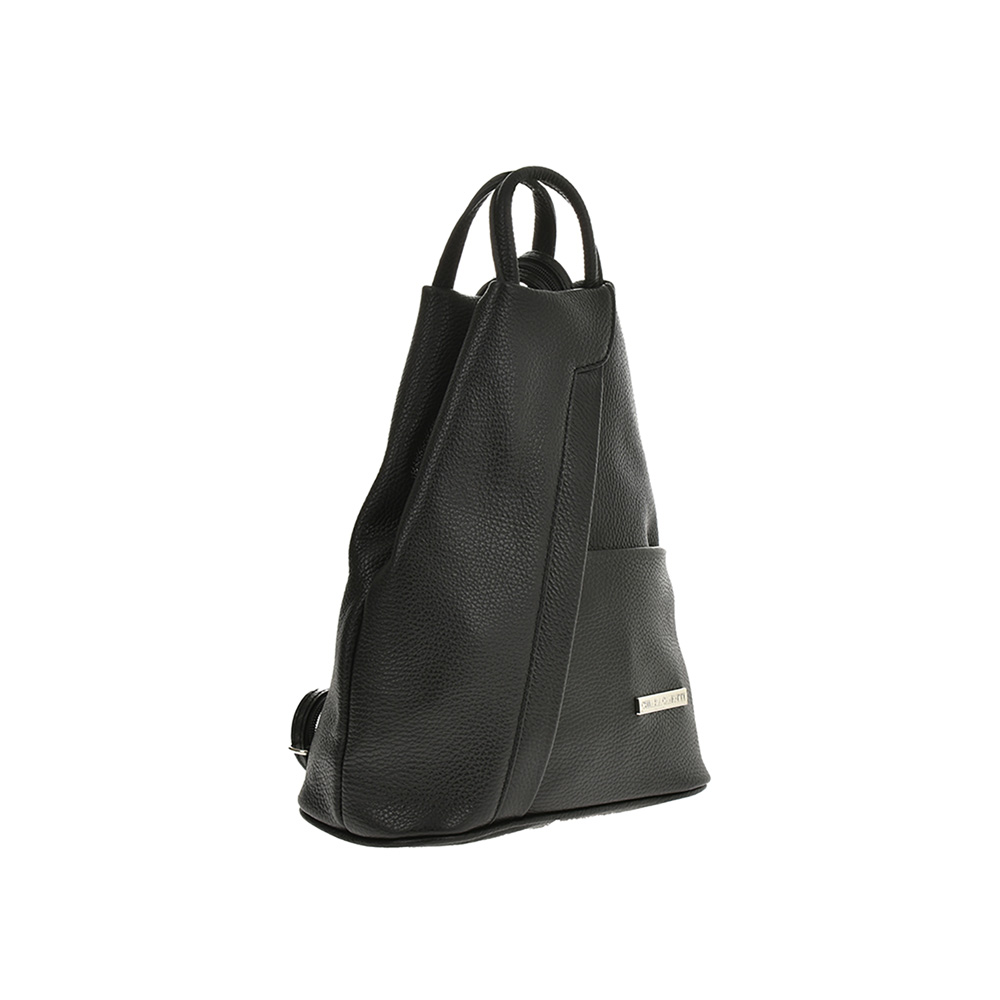 Rucsac dama din piele naturala Chiara Canotti CC0947, Negru, #2, Bagsy