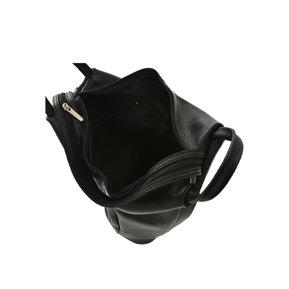 Rucsac dama din piele naturala Chiara Canotti CC0947, Negru, #5, Bagsy