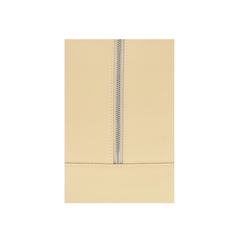 Rucsac dama din piele naturala Chiara Canotti CC0955, Bej, #4, Bagsy