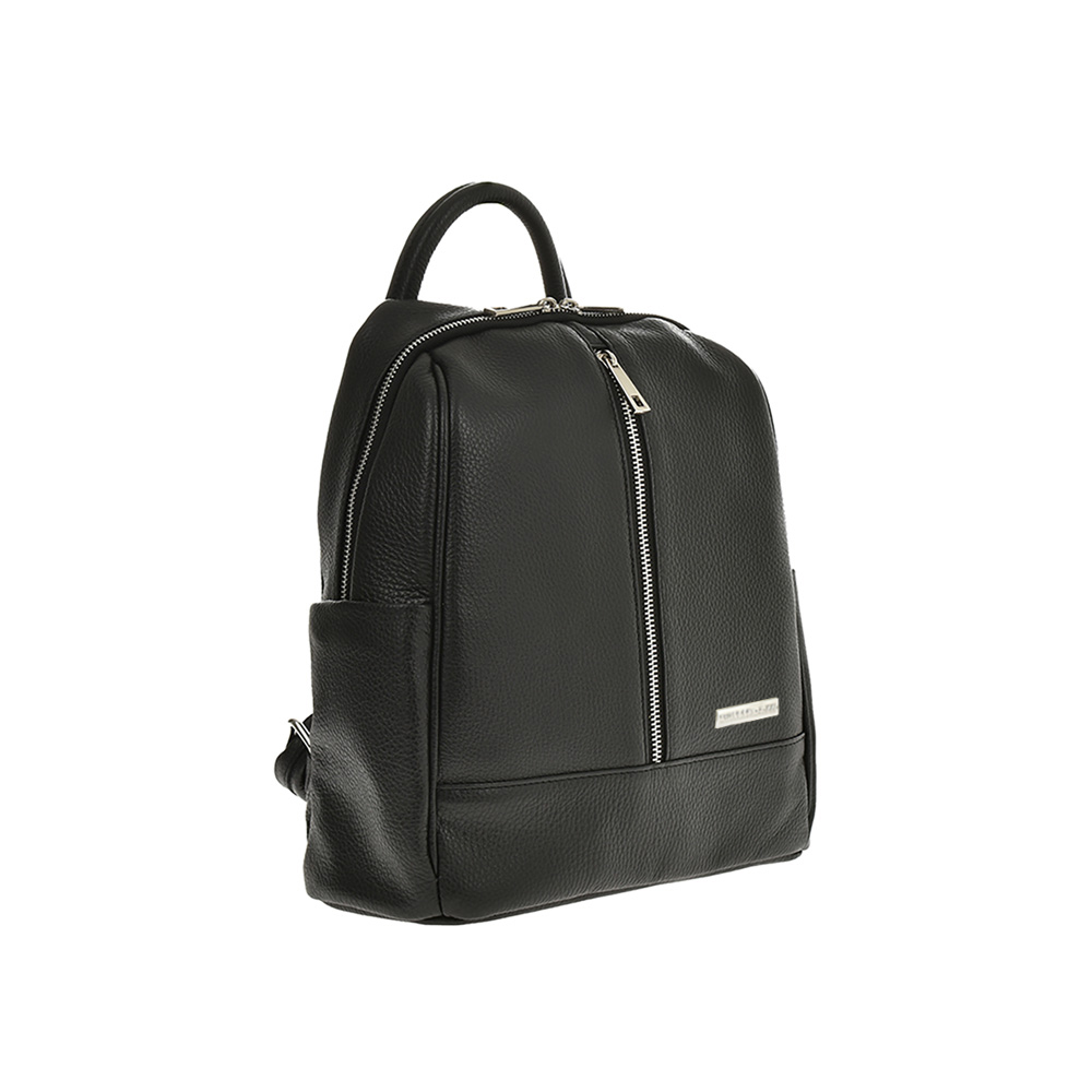 Rucsac dama din piele naturala Chiara Canotti CC0955, Negru, #2, Bagsy