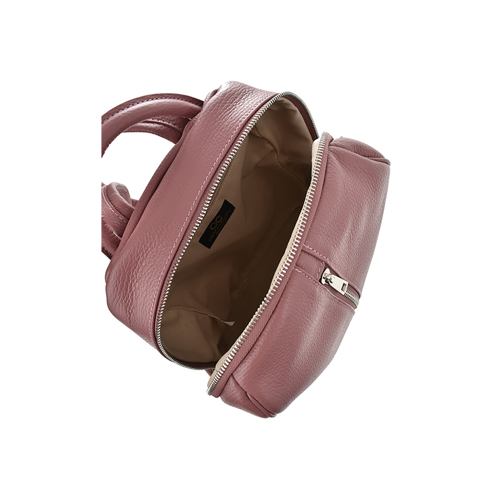 Rucsac dama din piele naturala Chiara Canotti CC0955, Lila, #5, Bagsy