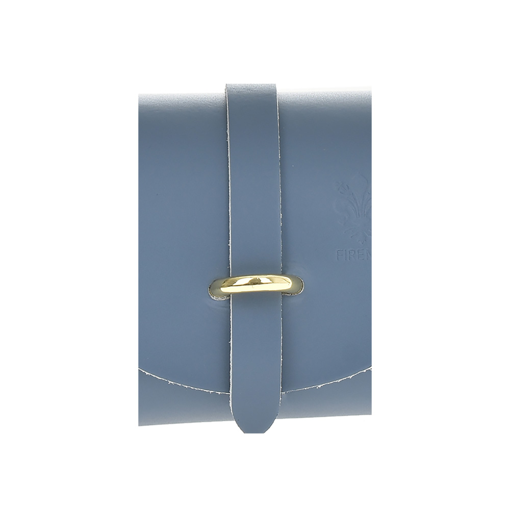 Geanta dama din piele naturala Chiara Canotti CC0956, Albastru deschis, #4, Bagsy