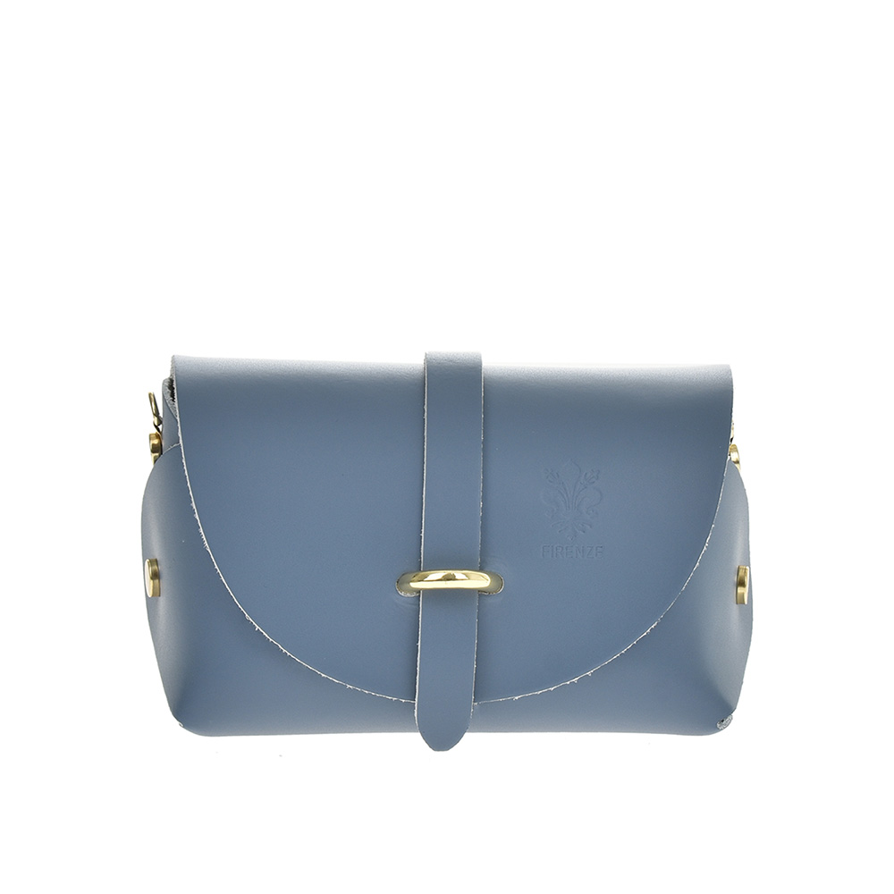 Geanta dama din piele naturala Chiara Canotti CC0956, Albastru deschis, #1, Bagsy