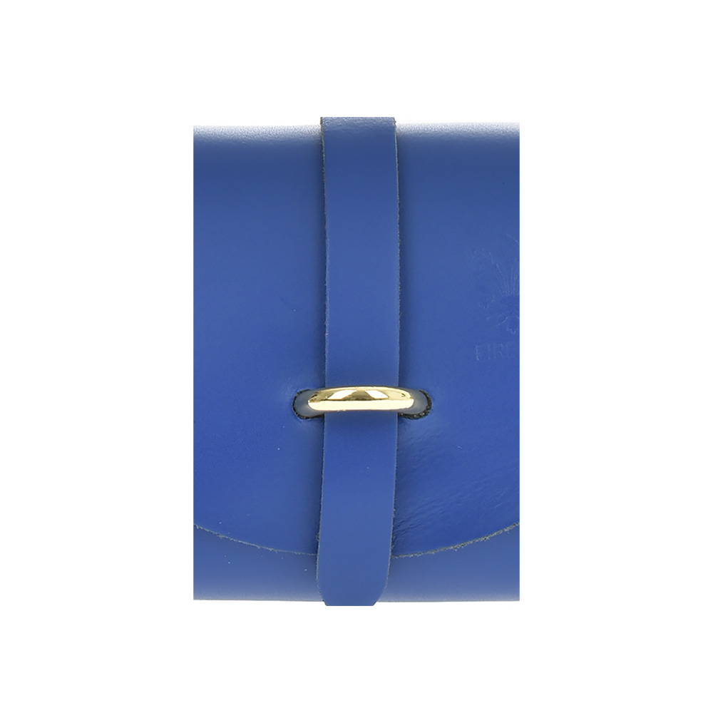 Geanta dama din piele naturala Chiara Canotti CC0956, Albastru, #4, Bagsy