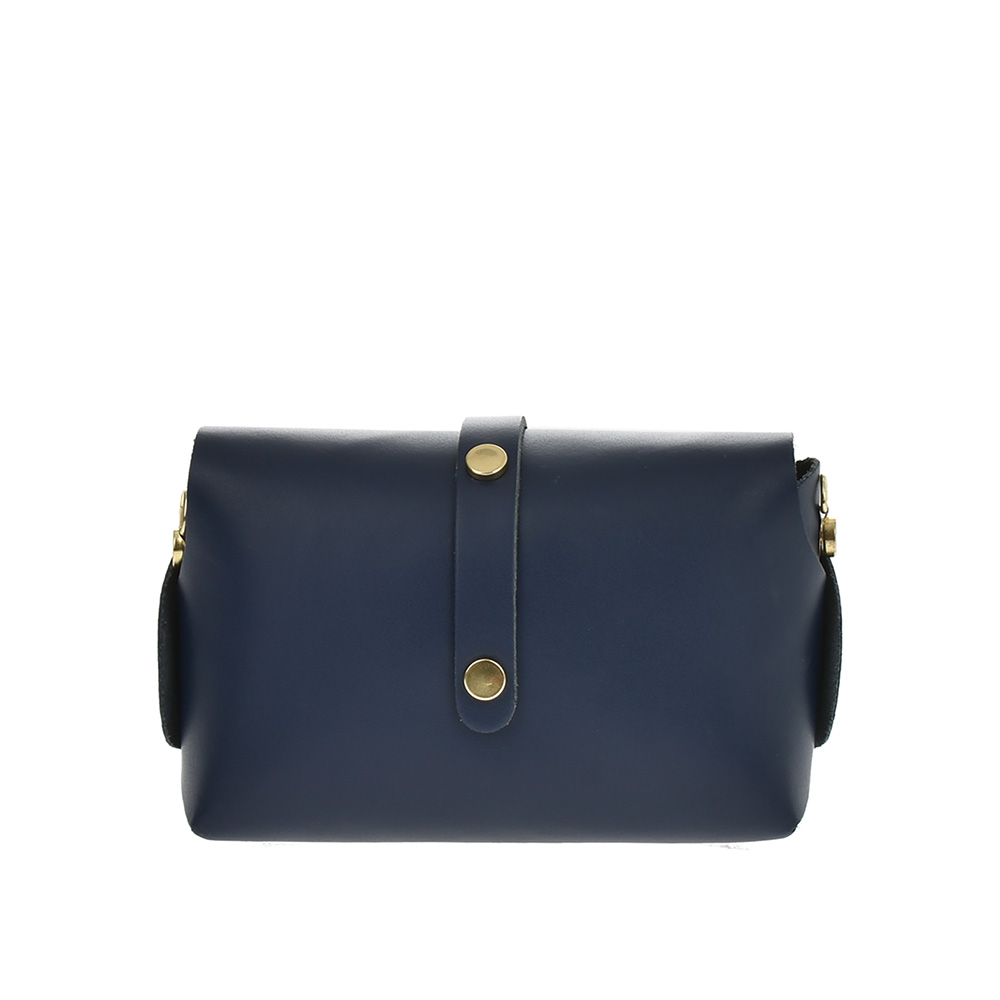 Geanta dama din piele naturala Chiara Canotti CC0956, Albastru jeans, #3, Bagsy