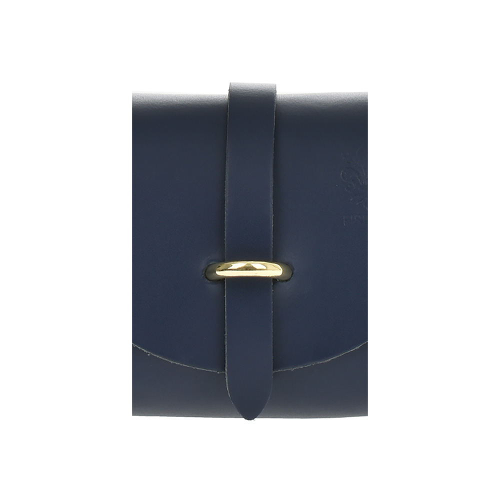 Geanta dama din piele naturala Chiara Canotti CC0956, Albastru jeans, #4, Bagsy