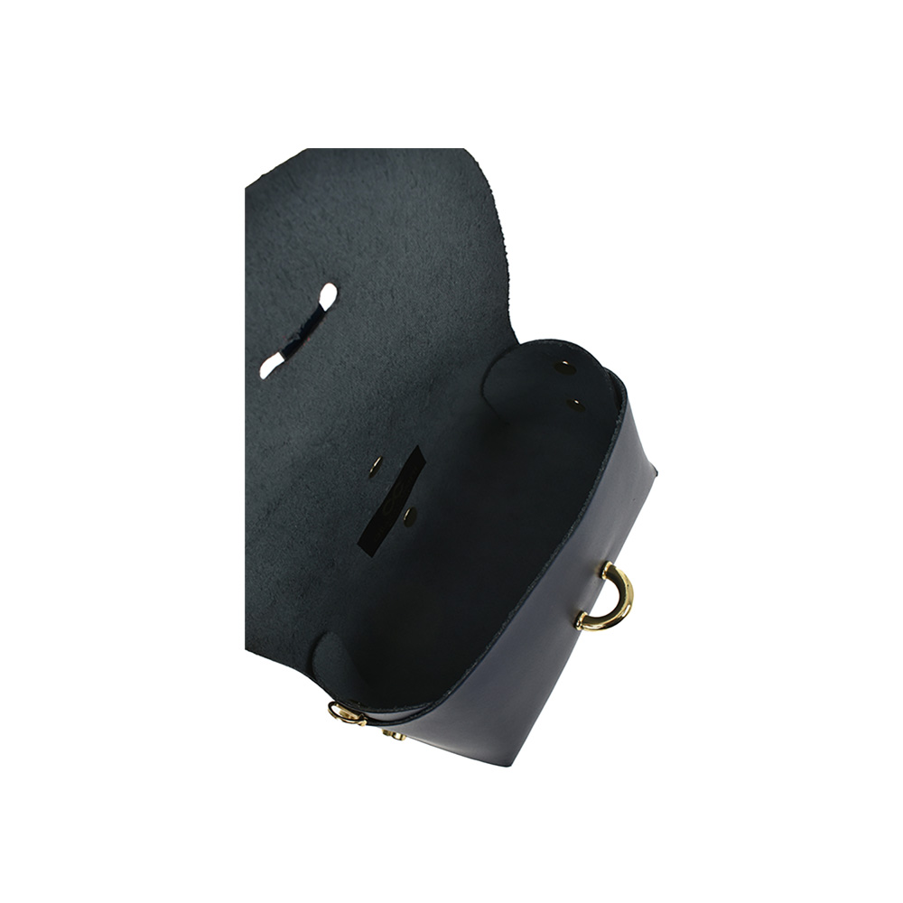 Geanta dama din piele naturala Chiara Canotti CC0956, Albastru jeans, #5, Bagsy