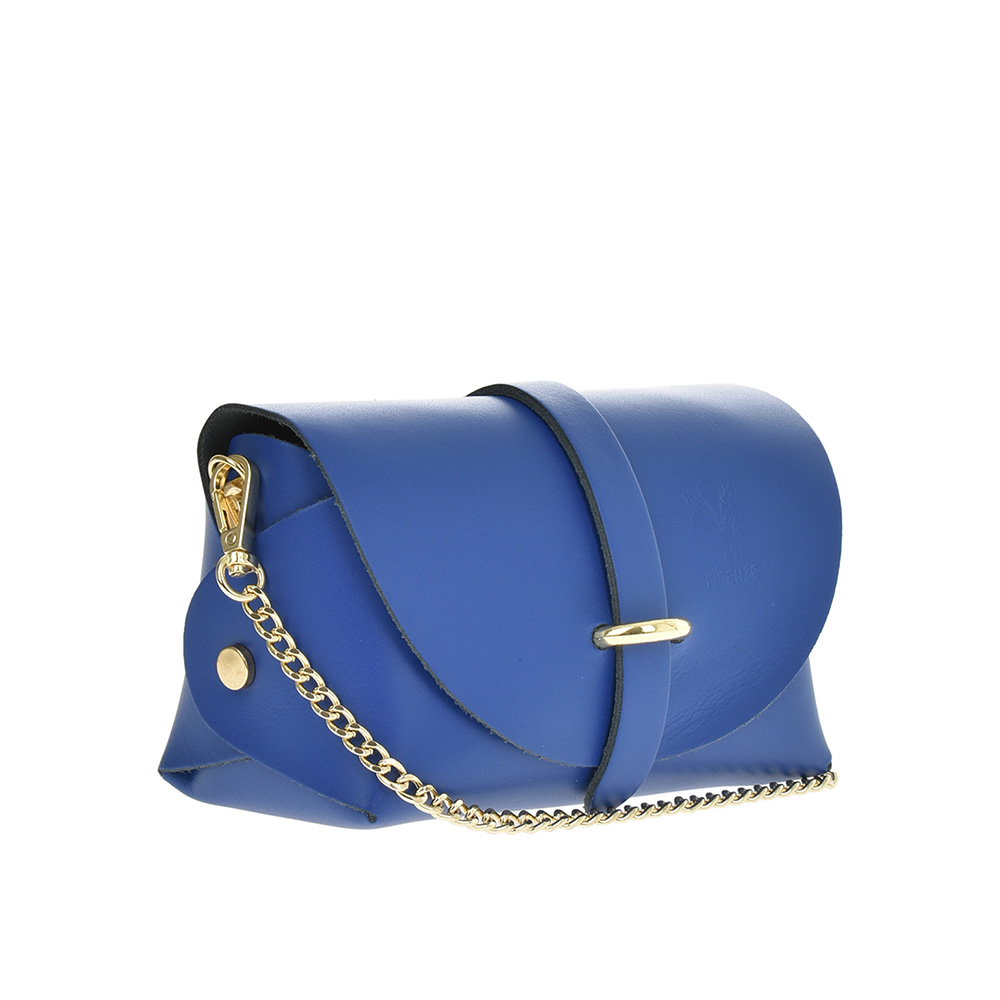 Geanta dama din piele naturala Chiara Canotti CC0956, Albastru, #2, Bagsy