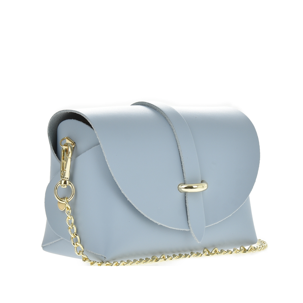 Geanta dama din piele naturala Chiara Canotti CC0956, Bleu, #2, Bagsy