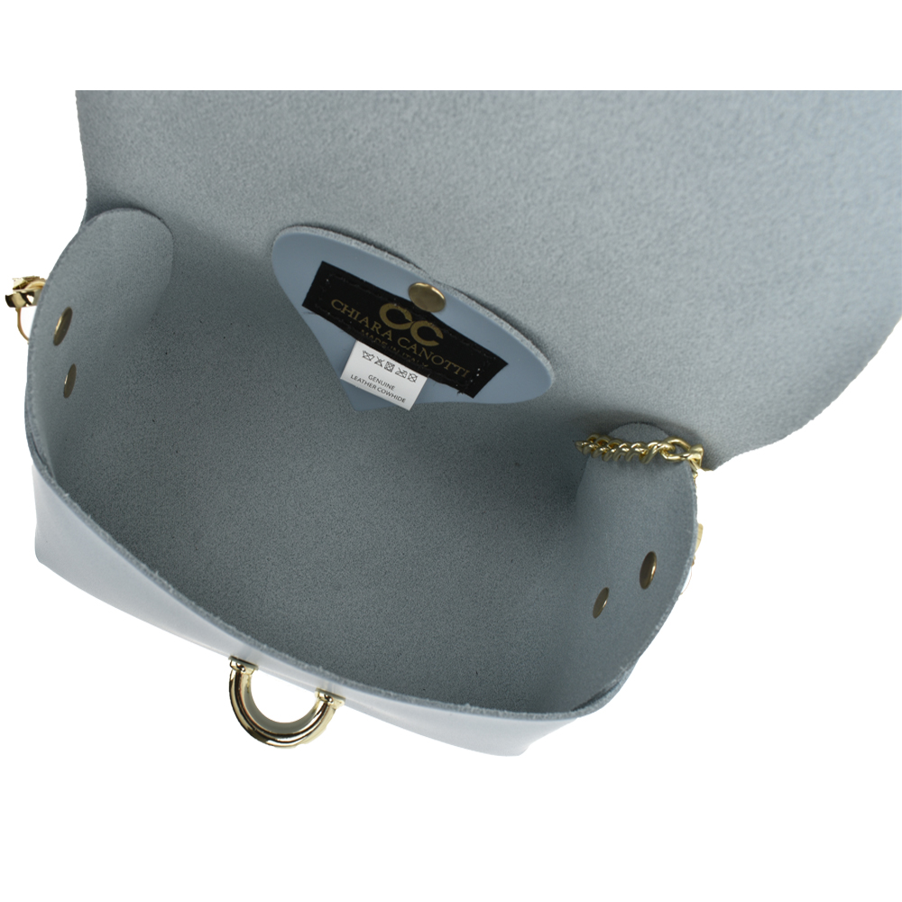 Geanta dama din piele naturala Chiara Canotti CC0956, Bleu, #5, Bagsy