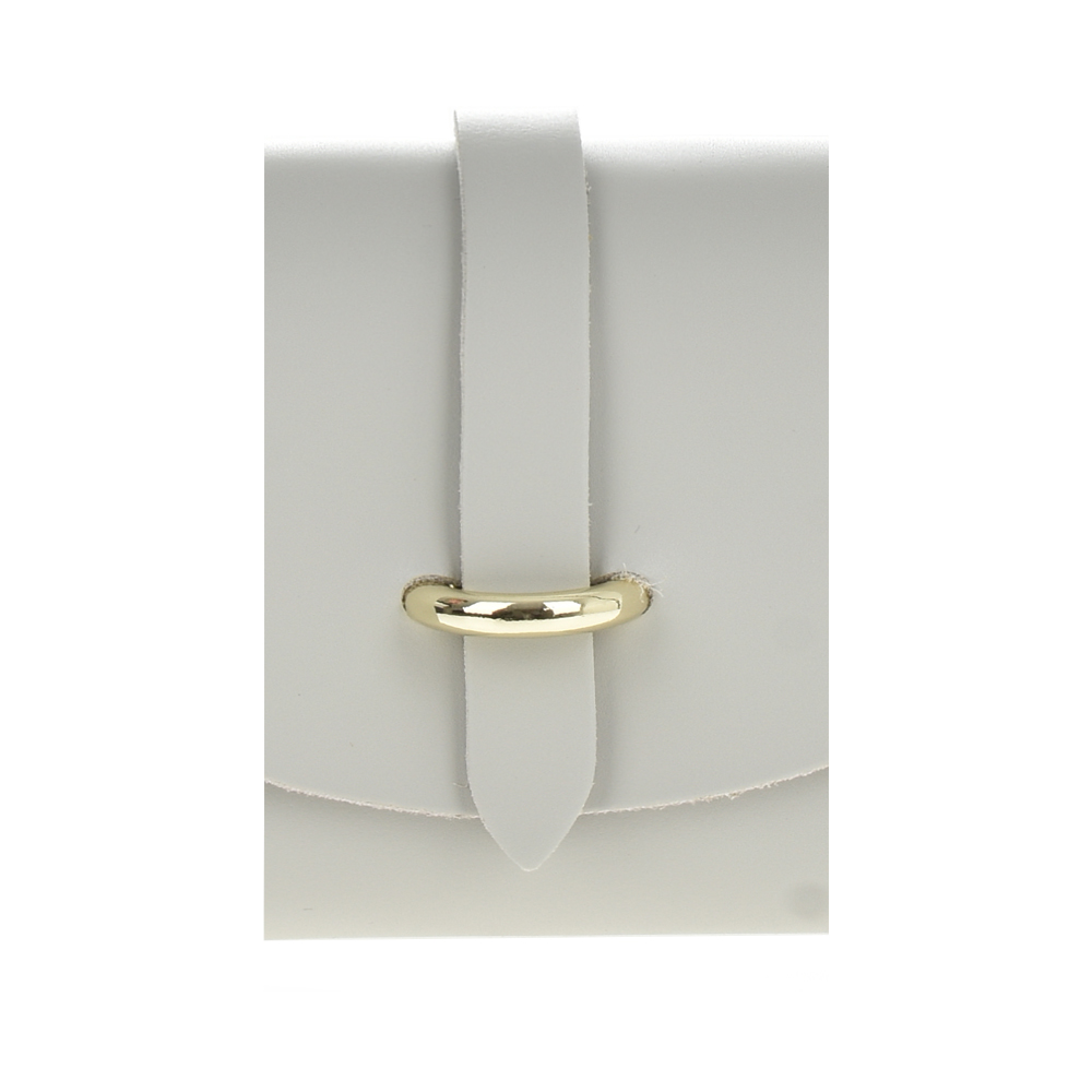 Geanta dama din piele naturala Chiara Canotti CC0956, Gri deschis, #5, Bagsy