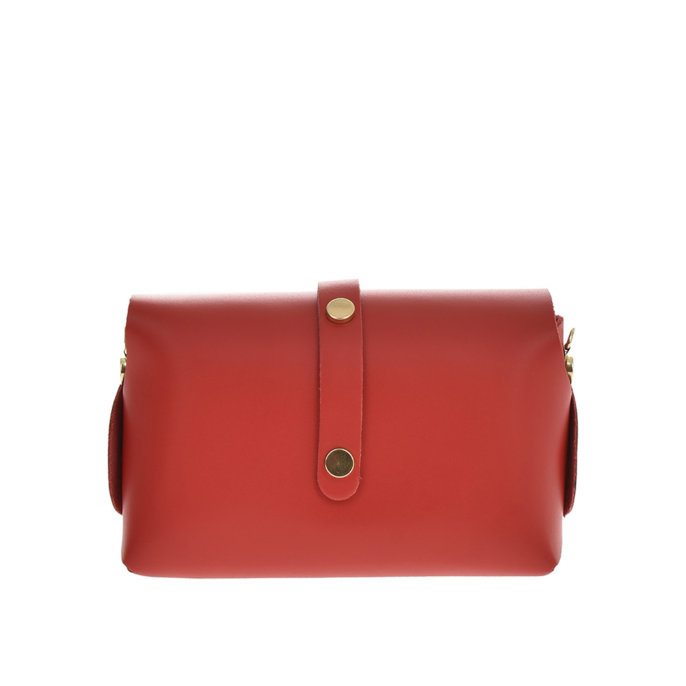 Geanta dama din piele naturala Chiara Canotti CC0956, Rosu, #3, Bagsy