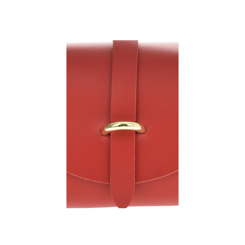 Geanta dama din piele naturala Chiara Canotti CC0956, Rosu, #4, Bagsy