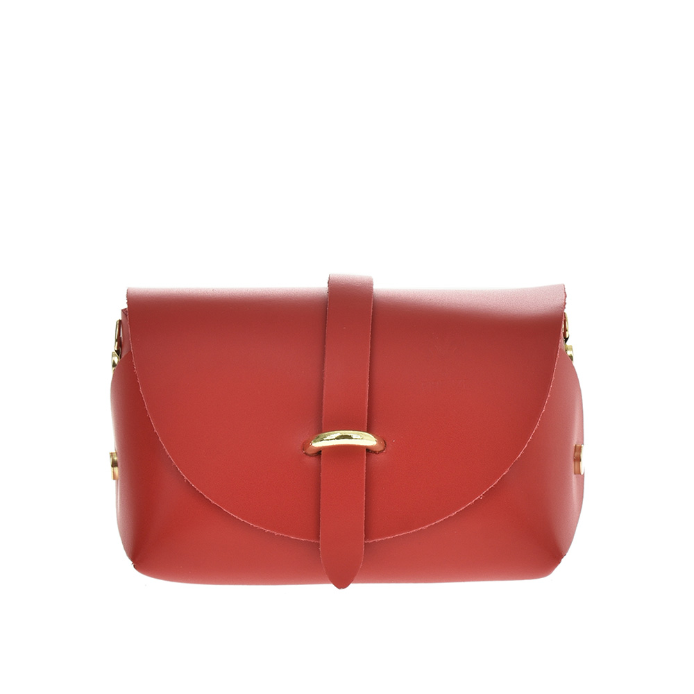 Geanta dama din piele naturala Chiara Canotti CC0956, Rosu, #1, Bagsy