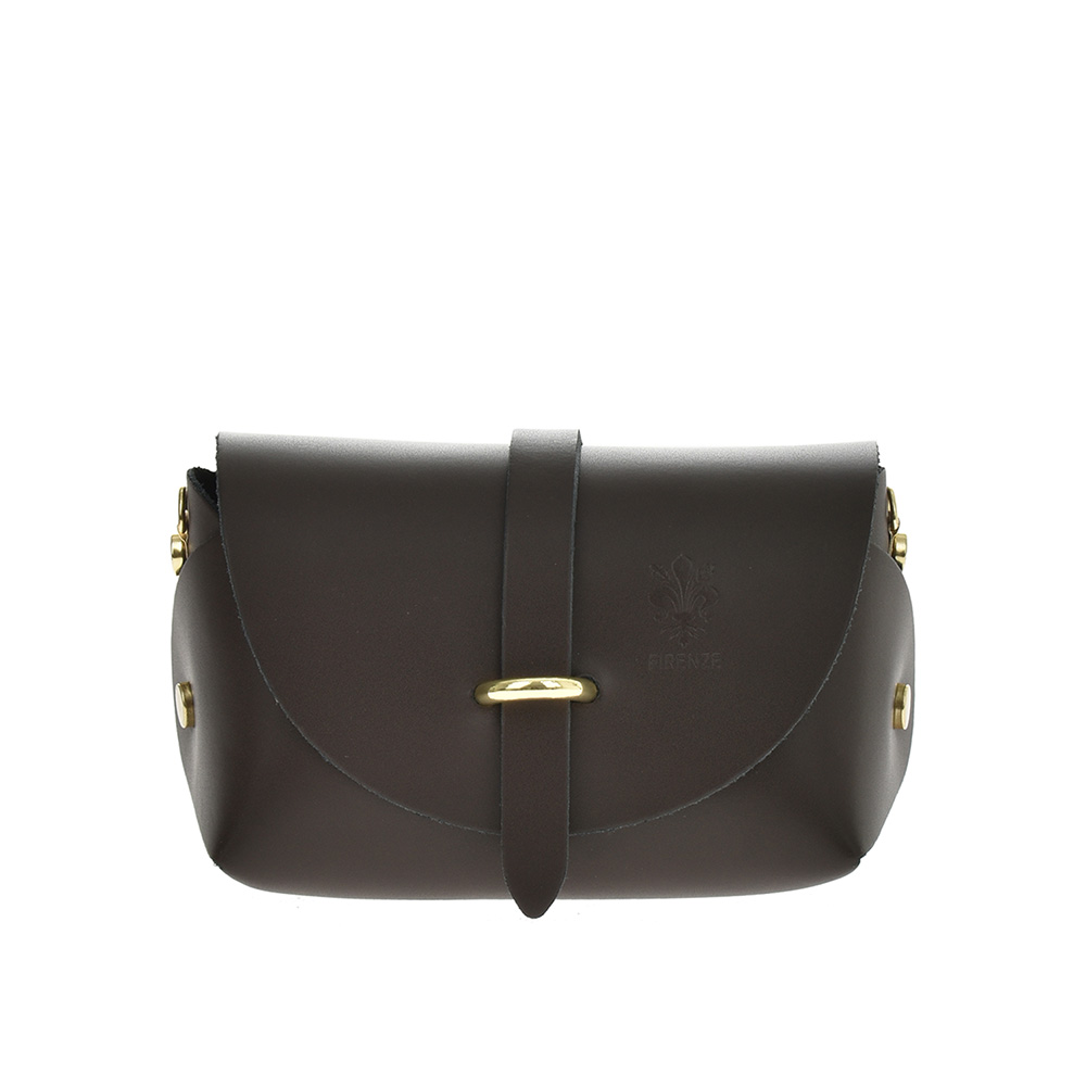 Geanta dama din piele naturala Chiara Canotti CC0956, Maro inchis, #1, Bagsy