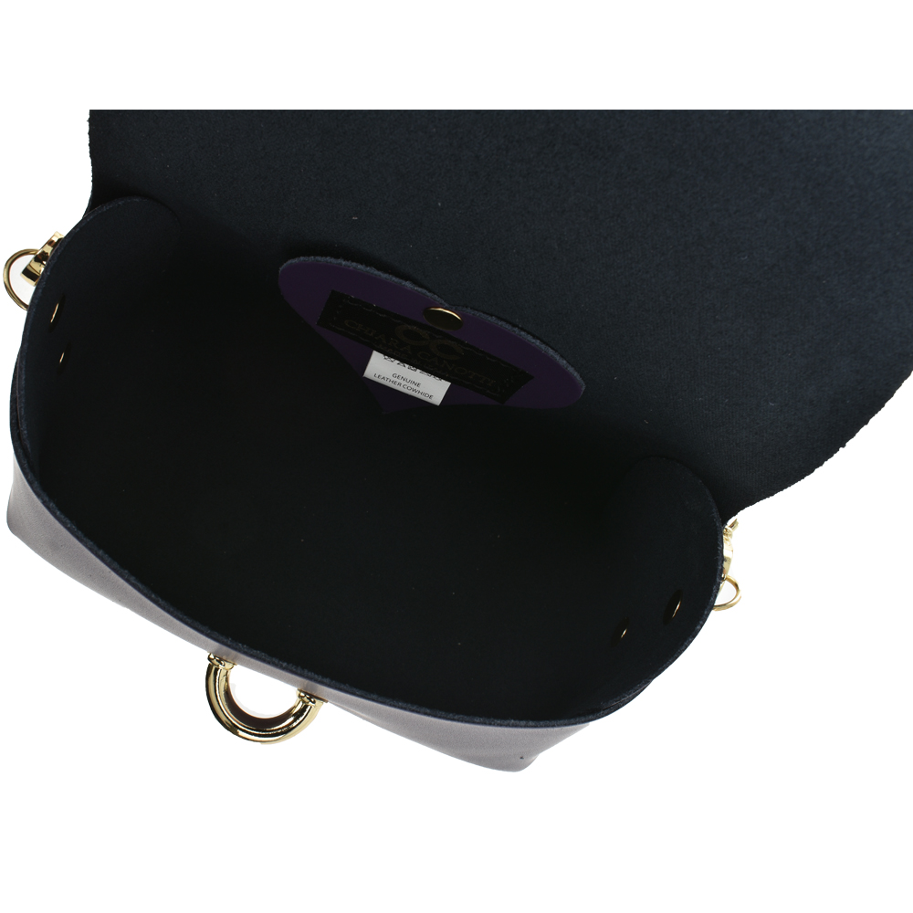 Geanta dama din piele naturala Chiara Canotti CC0956, Violet, #5, Bagsy