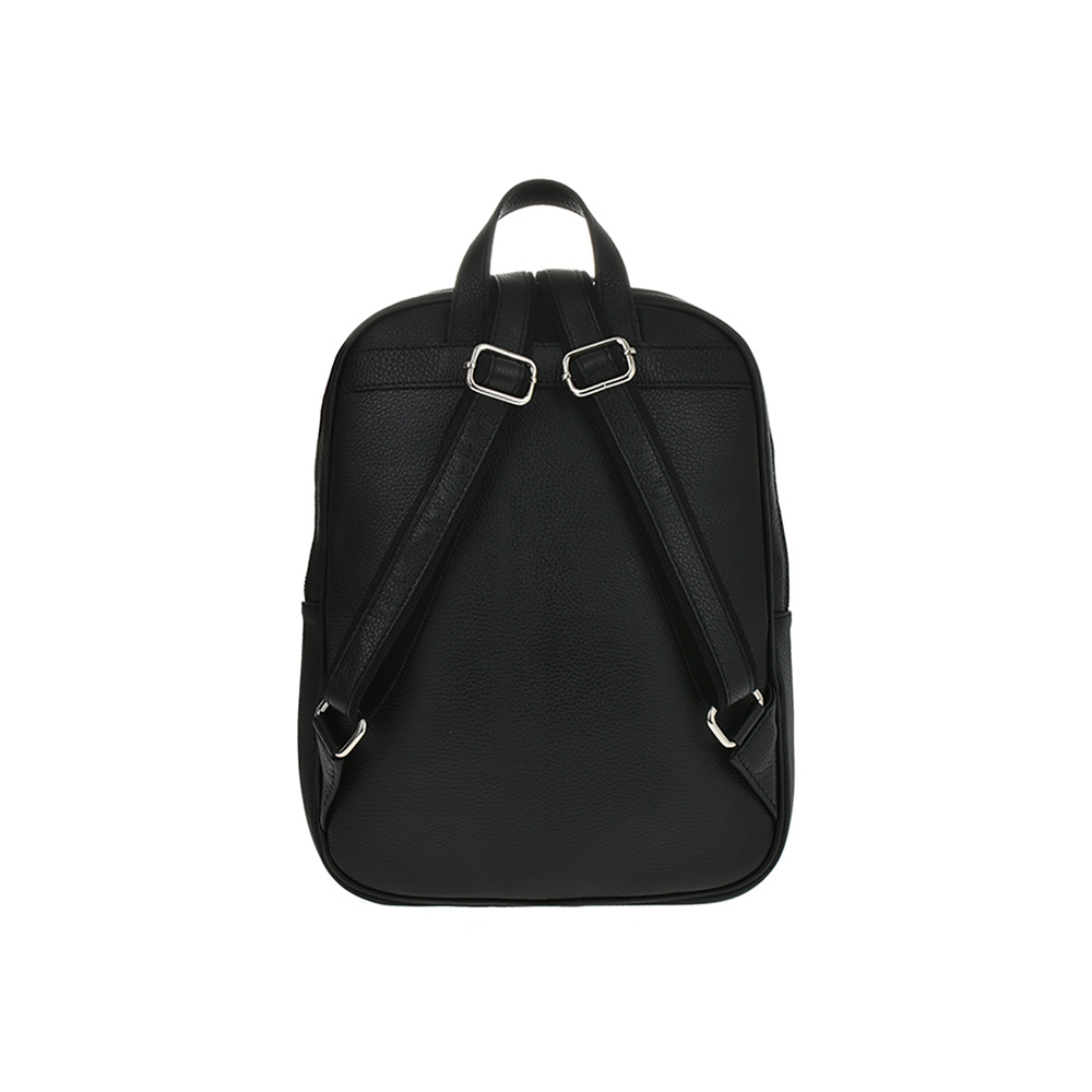 Rucsac dama din piele naturala Chiara Canotti CC0971, Negru, #3, Bagsy