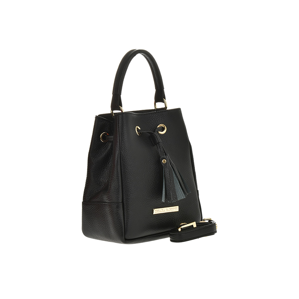 Geanta de mana din piele naturala Chiara Canotti CC0973, Negru, #2, Bagsy