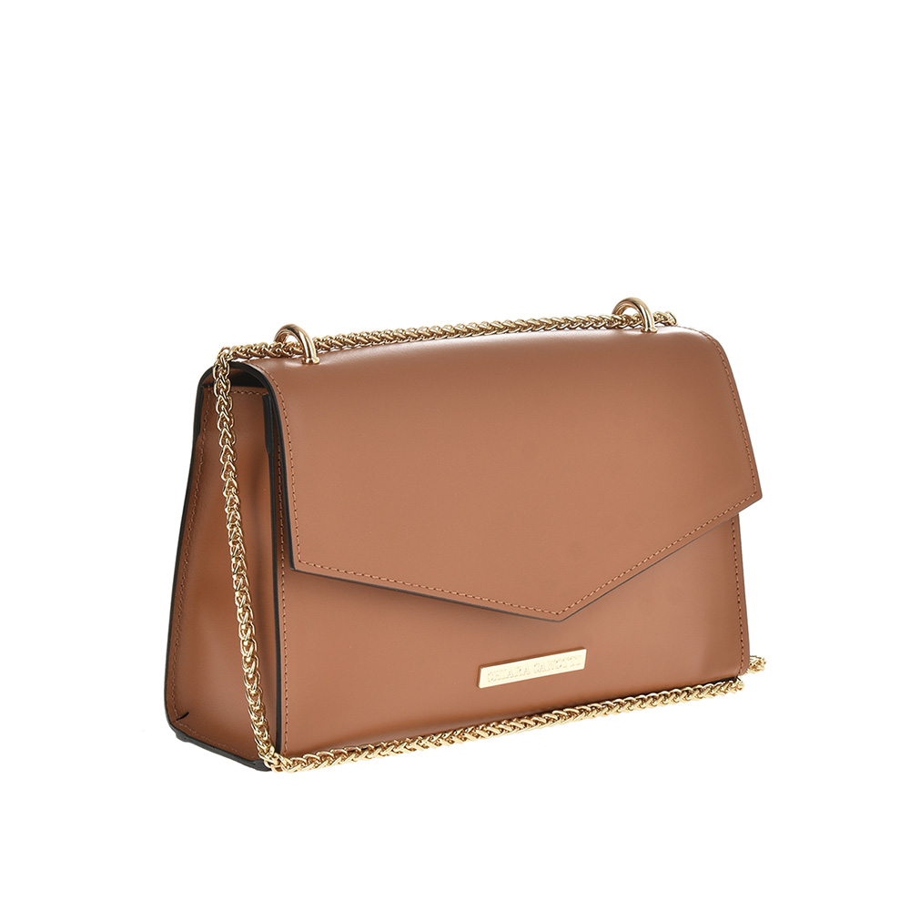 Geanta dama din piele naturala Chiara Canotti CC0976, Cognac, #2, Bagsy