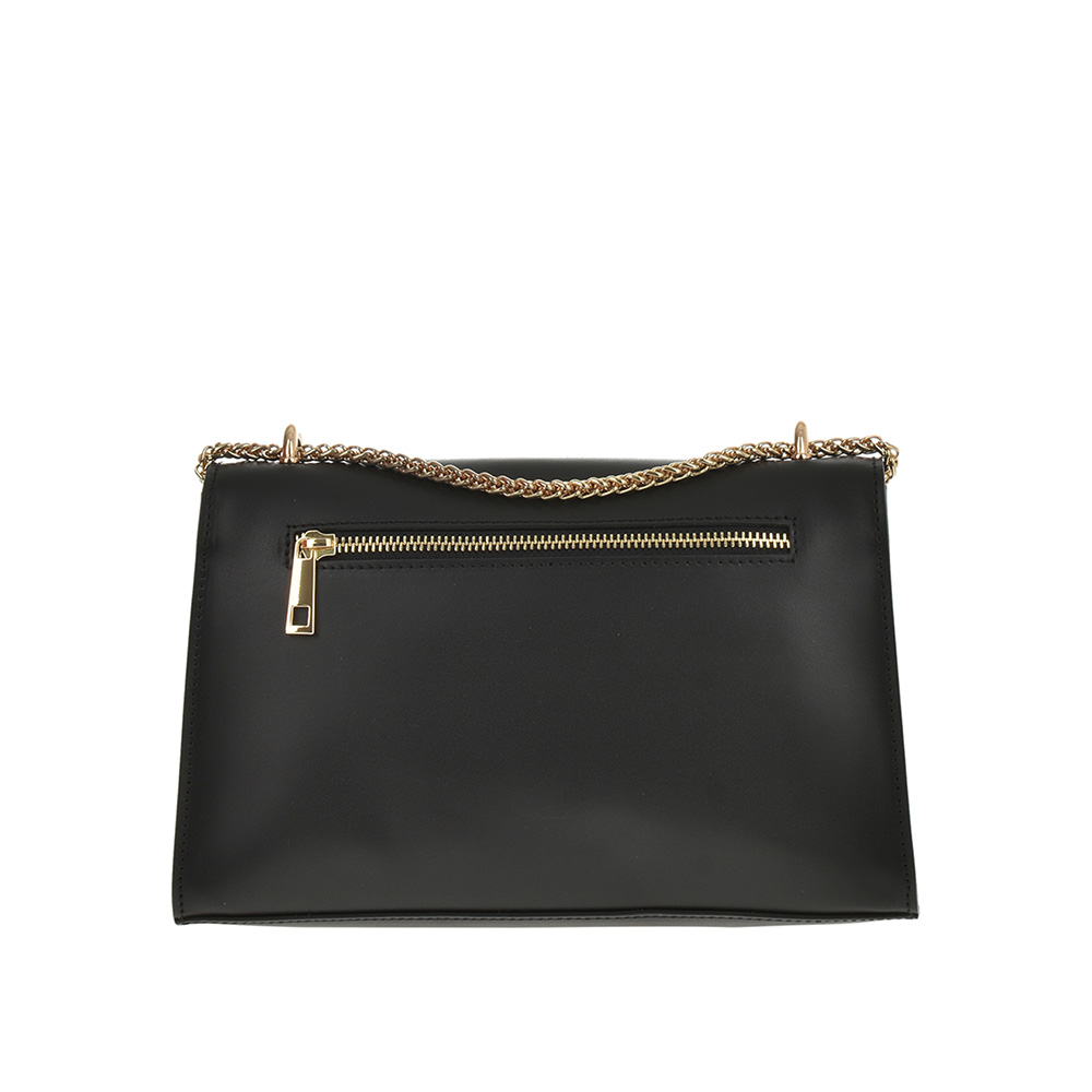 Geanta dama din piele naturala Chiara Canotti CC0976, Negru, #3, Bagsy