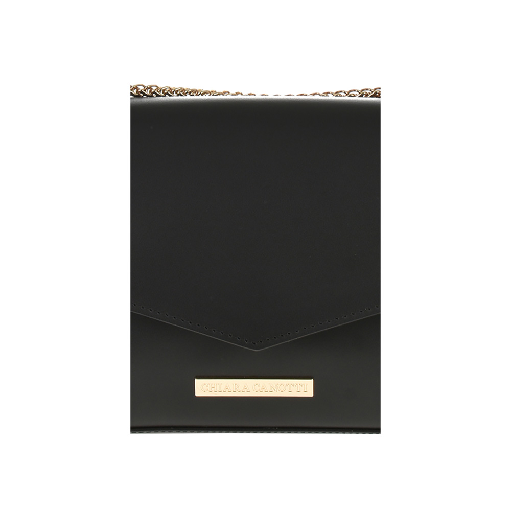 Geanta dama din piele naturala Chiara Canotti CC0976, Negru, #4, Bagsy