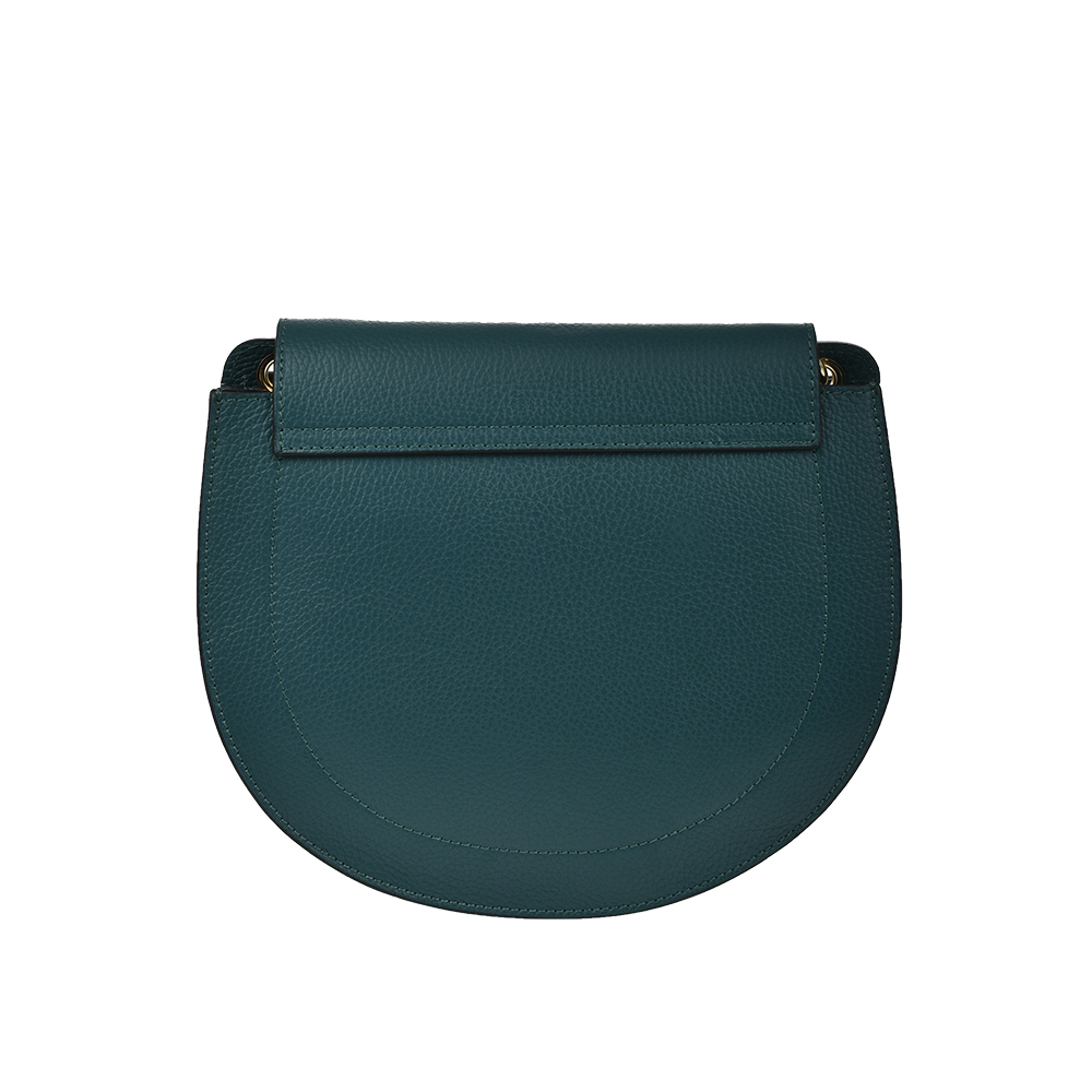 Geanta dama din piele naturala Chiara Canotti CC1012, Verde, #3, Bagsy