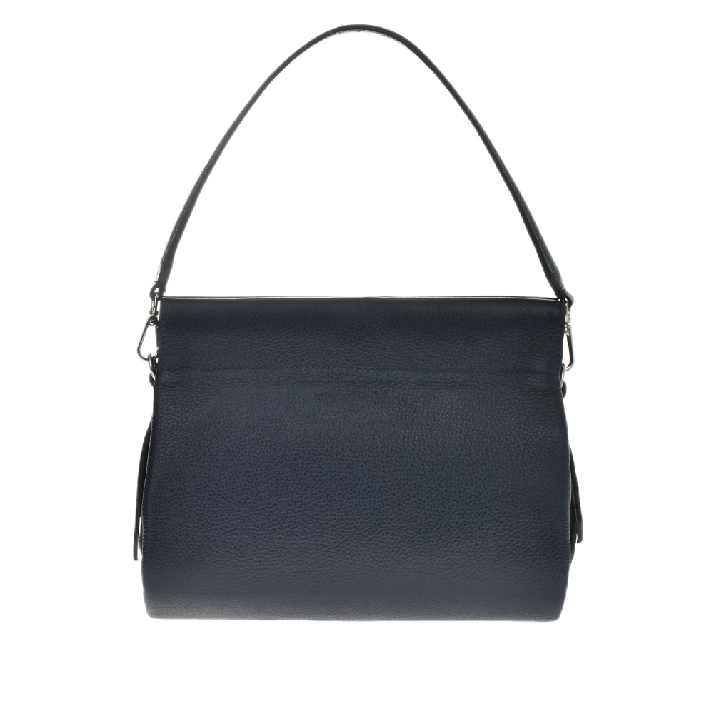 Geanta dama din piele naturala Chiara Canotti CC1021, Albastru, #3, Bagsy