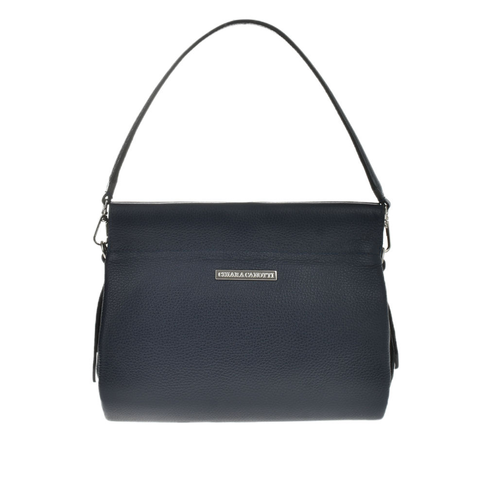 Geanta dama din piele naturala Chiara Canotti CC1021, Albastru, #1, Bagsy
