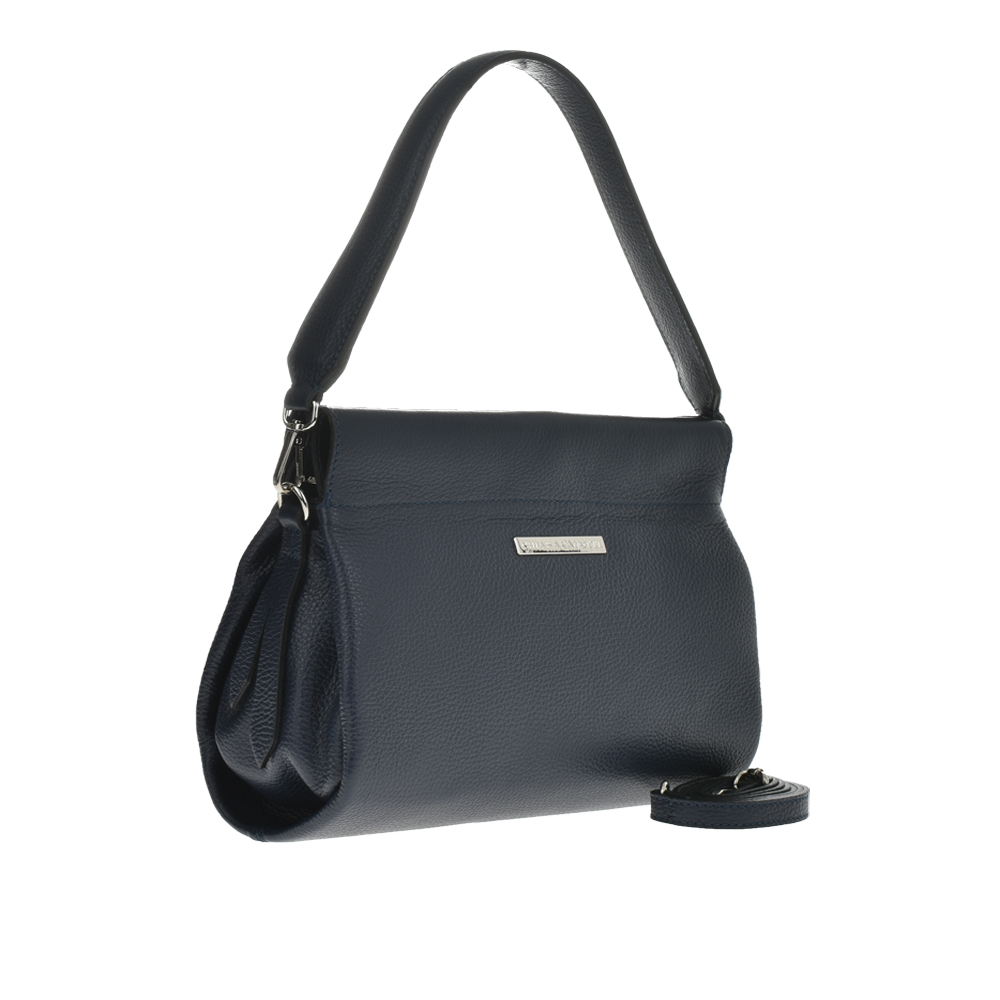 Geanta dama din piele naturala Chiara Canotti CC1021, Albastru, #2, Bagsy