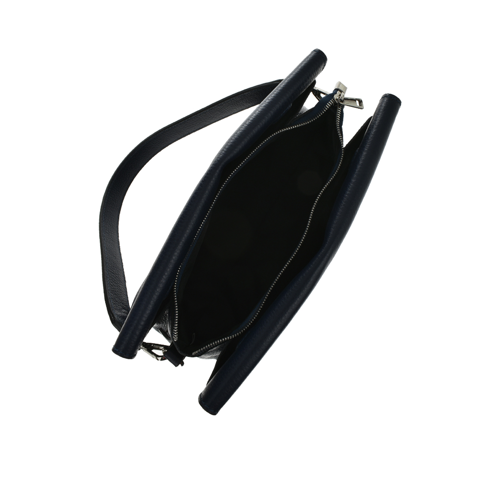 Geanta dama din piele naturala Chiara Canotti CC1021, Albastru, #4, Bagsy