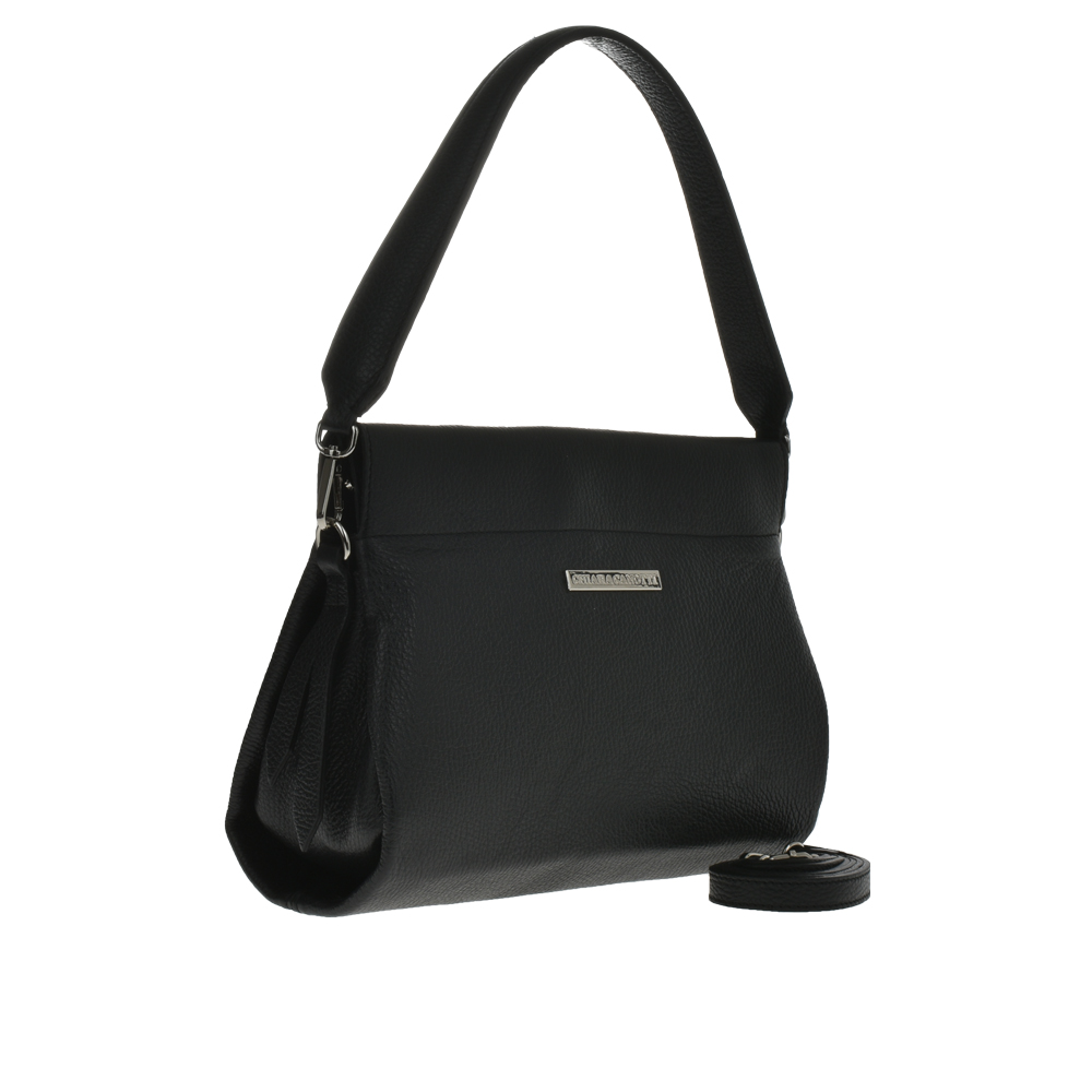 Geanta dama din piele naturala Chiara Canotti CC1021, Negru, #2, Bagsy