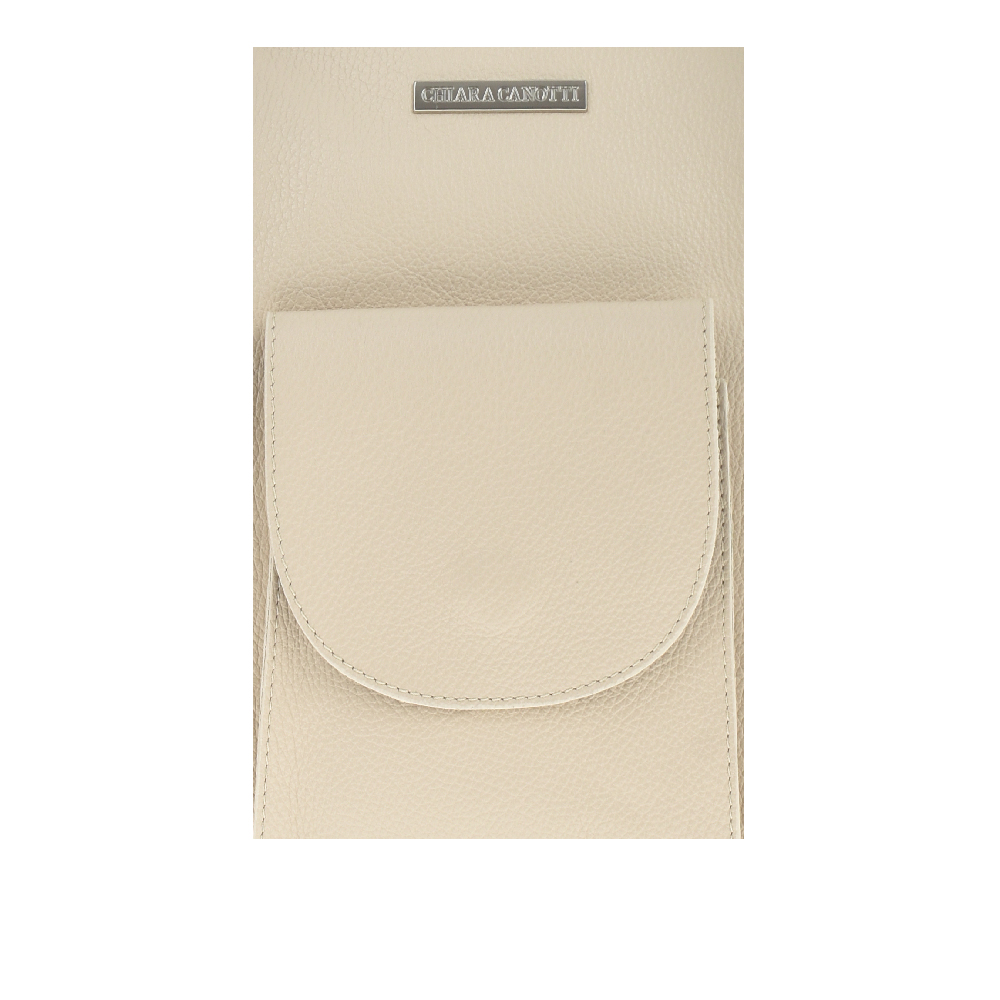 Rucsac dama din piele naturala Chiara Canotti CC1022, Bej, #5, Bagsy