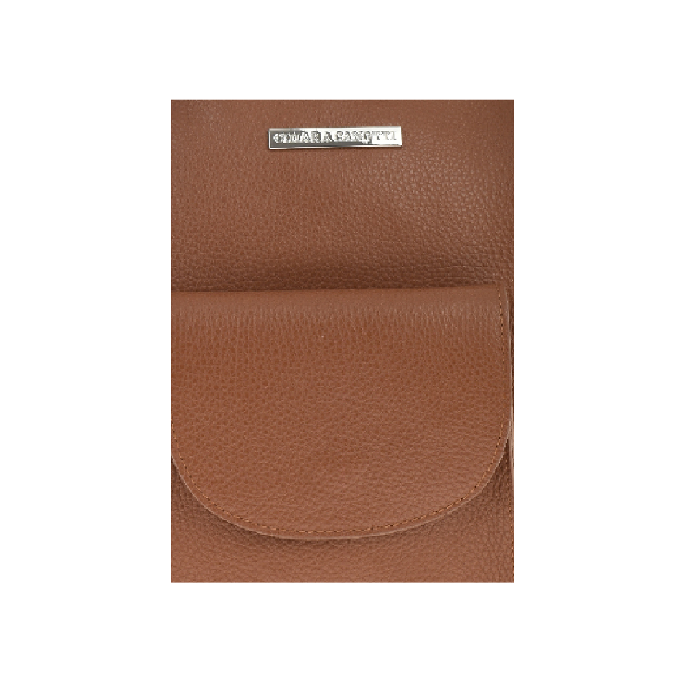 Rucsac dama din piele naturala Chiara Canotti CC1022, Cognac, #5, Bagsy